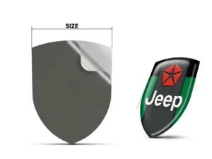 Jeep Sticker Dome Modern Stylish Max Edition Lasting